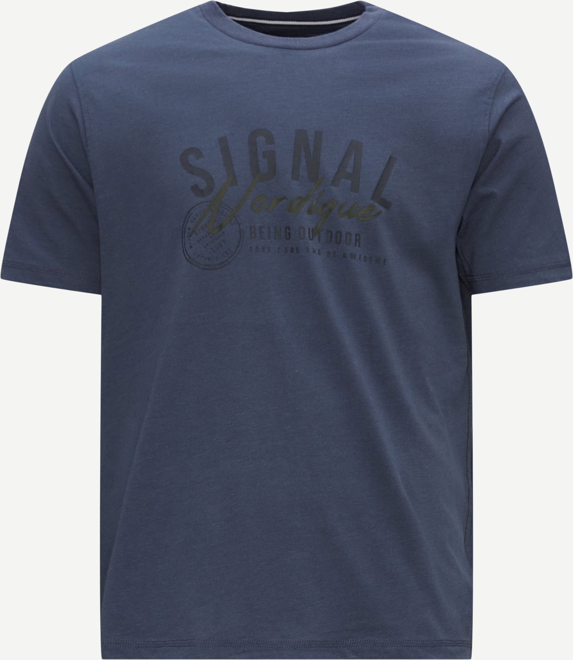 Signal T-shirts KELLER  LOGO Denim